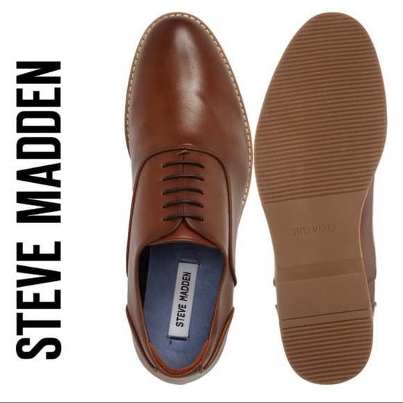 Steve Madden Tan Leather Nunan Plain 